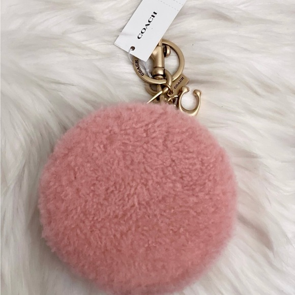 NWT Coach Coin Case In Shearling CO226 - Picture 3 of 9